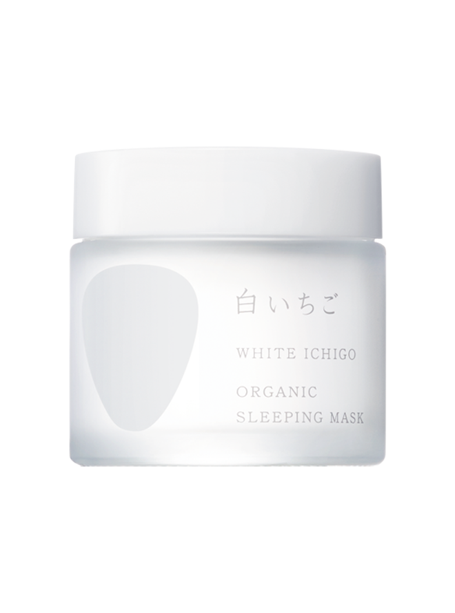 WHITE ICHIGO Organic Sleeping Mask